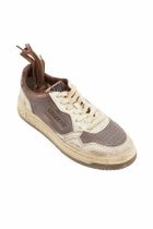 AUTRY "vintage super low medalist sne White