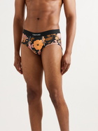 TOM FORD - Floral-Print Stretch-Cotton Briefs - Pink