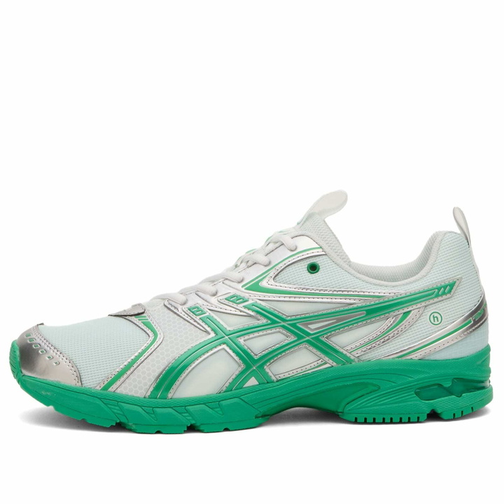 Photo: Asics x Hidden NY Gel-DS Trainer 14 Sneaker in White/Green