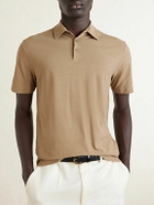 Slowear - Organic Cotton Polo Shirt - Brown