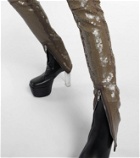 Rick Owens - Dirt Waist sequin embellished leggings
