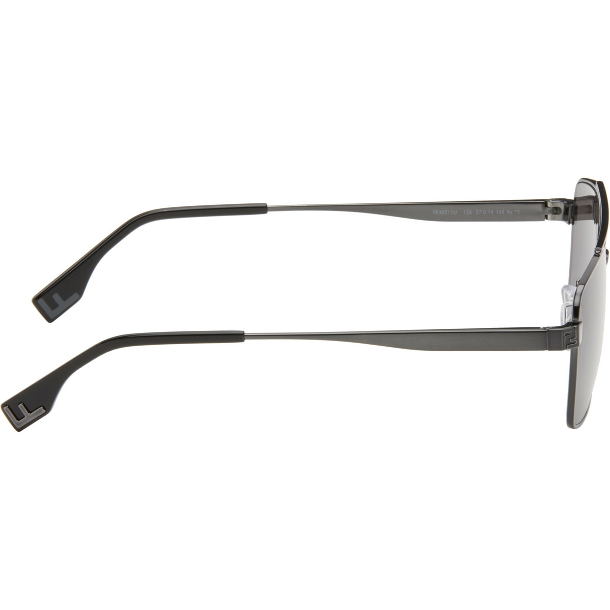 Fendi Gunmetal 'Fendi Sky' Sunglasses