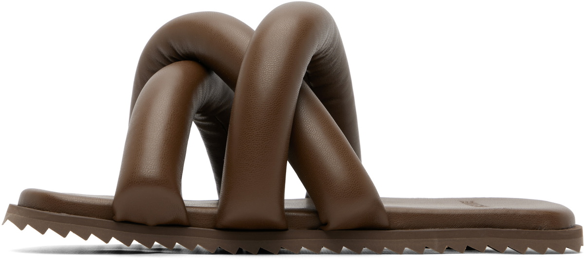 YUME YUME Brown Tyre Slides