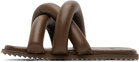 YUME YUME Brown Tyre Slides