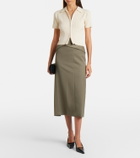 Victoria Beckham Ribbed-knit top