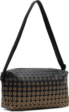 BAO BAO ISSEY MIYAKE Black & Brown Saddle Bag