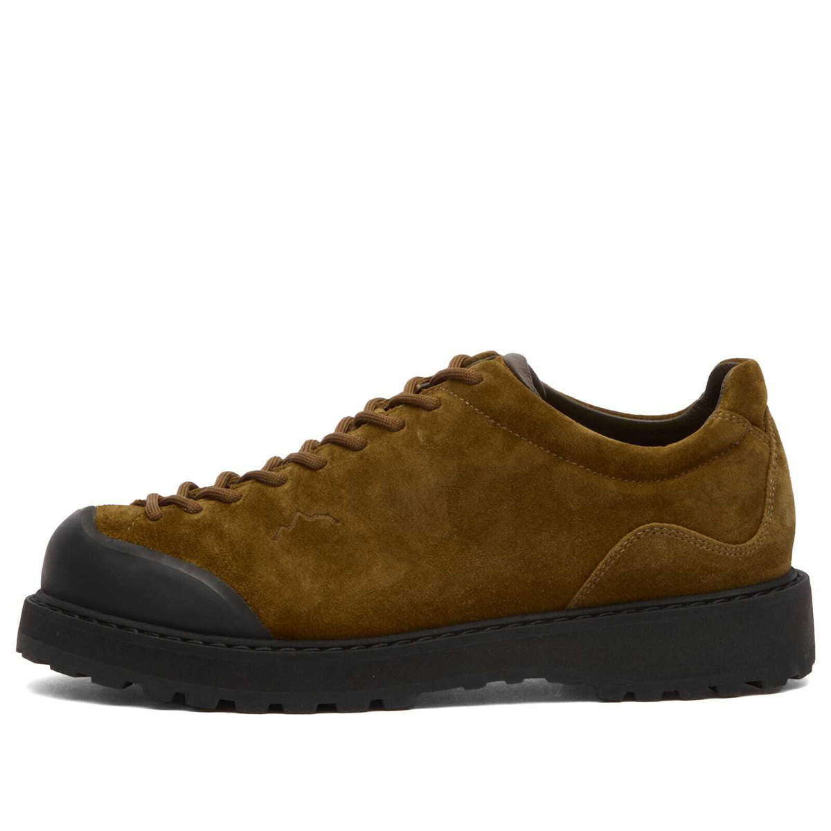 Diemme Men's Ampezzo Low Hiking Shoe in Dark Sand Suede
