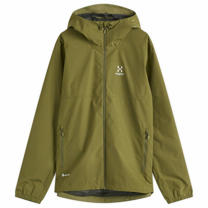 Photo: Haglöfs Men's Kaise Gore-Tex Jacket in Olive Green