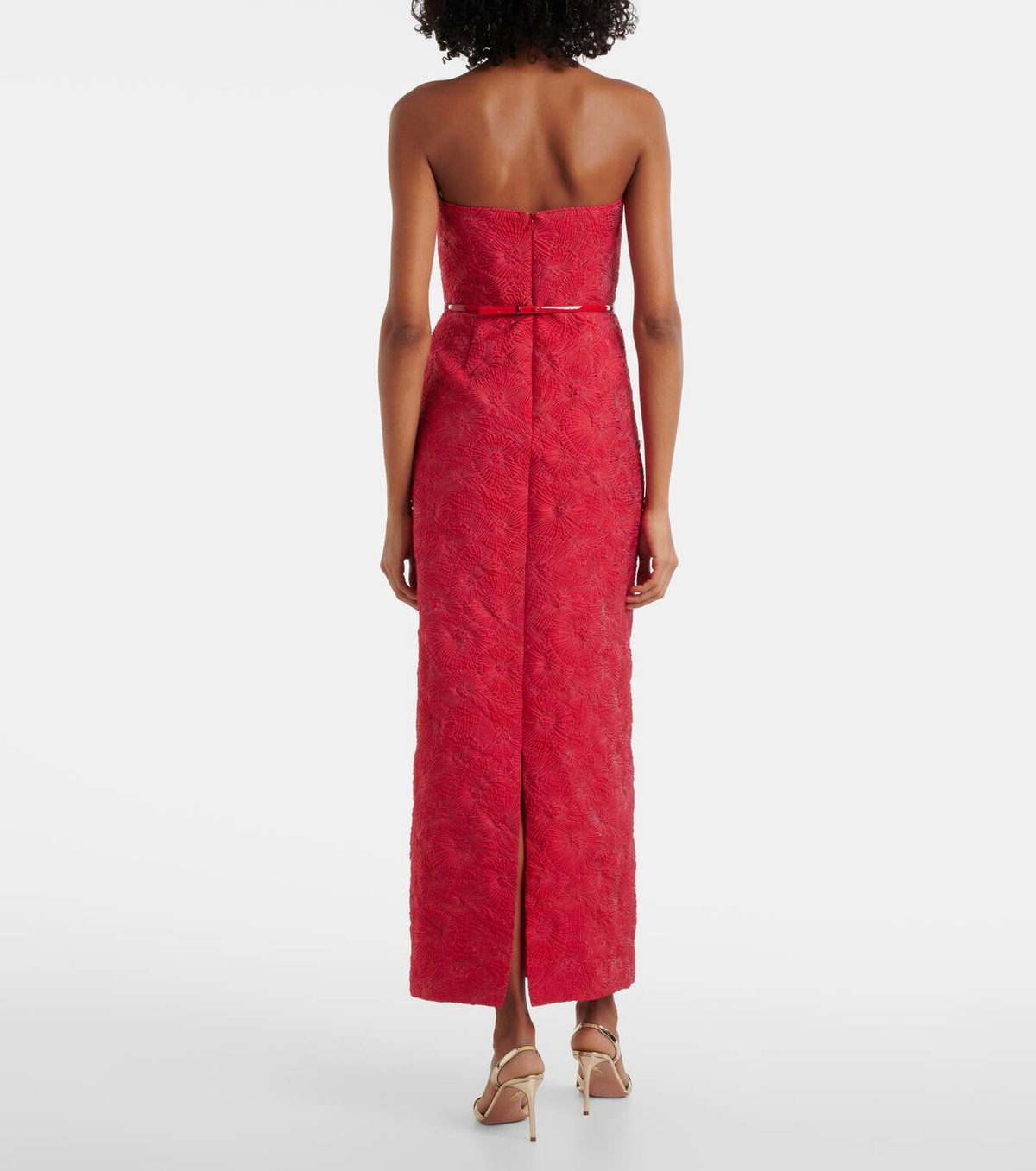 Max Mara Manto off-shoulder maxi dress Max Mara