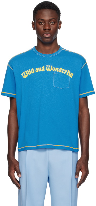Photo: Stockholm (Surfboard) Club Blue Pocket T-Shirt