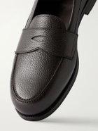 MORJAS - The Ivy Leather Penny Loafers - Brown
