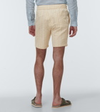 Orlebar Brown Louis striped cotton shorts