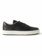 Common Projects - Decades Full-Grain Leather Sneakers - Black