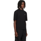 Stone Island Black 2100030 Combed Organic Cotton Jersey T-shirt