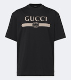Gucci Interlocking G printed cotton jersey T-shirt