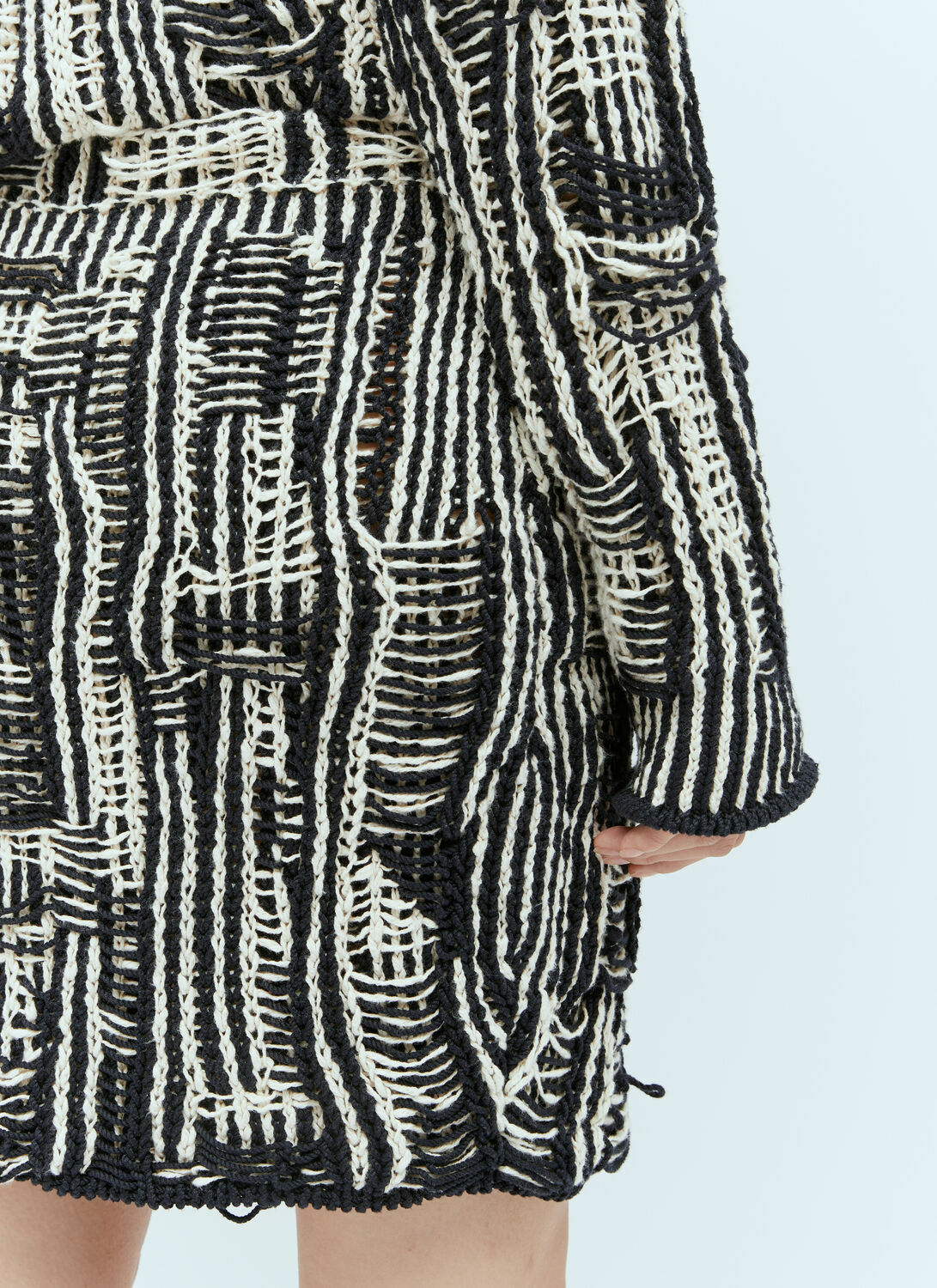 Bottega Veneta Intrecciato Cotton Skirt