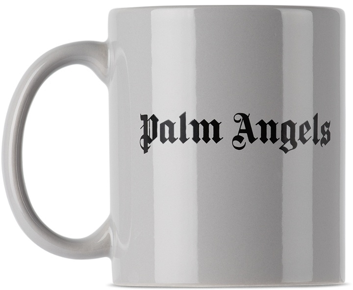 Photo: Palm Angels Grey Classic Logo Cup