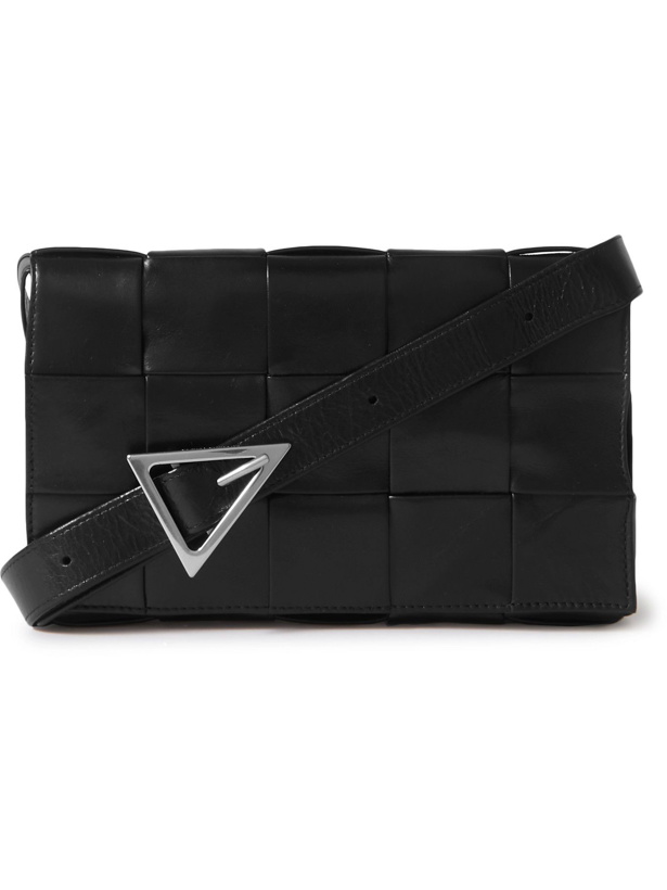 Photo: BOTTEGA VENETA - Intrecciato Leather Messenger Bag