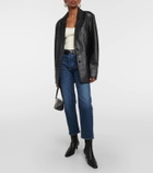 Citizens of Humanity Orla leather blazer