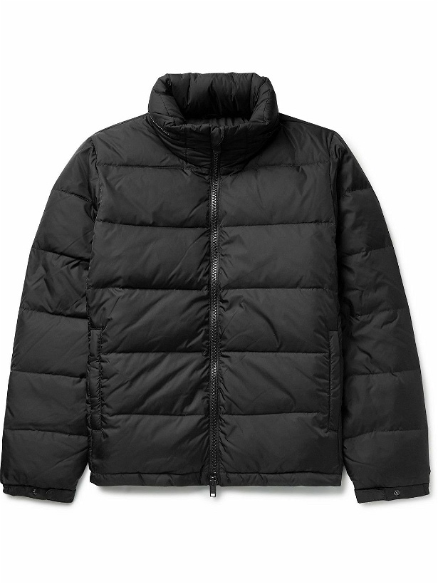 Photo: Aspesi - Quilted Shell Down Jacket - Black