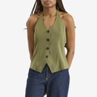 4th & Reckless Women's Sabrina Waistcoat in Khaki