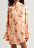 Day Birger ET Mikkelsen Jay Printed Crepe Dress Orange
