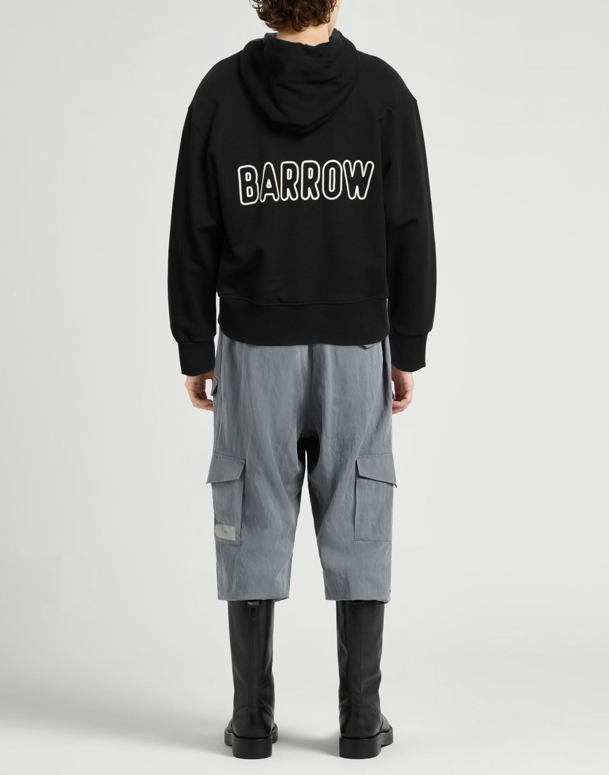 Barrow Mens Sweatshirt in Black