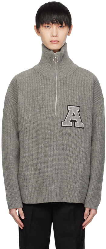 Photo: Axel Arigato Gray Team Sweater