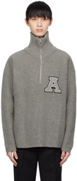 Axel Arigato Gray Team Sweater