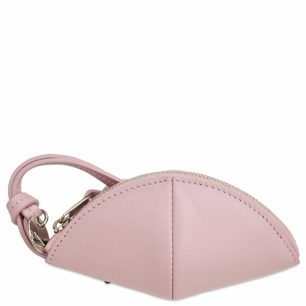 Jil Sander Women's Small Curve Pouch in Neon Rose 