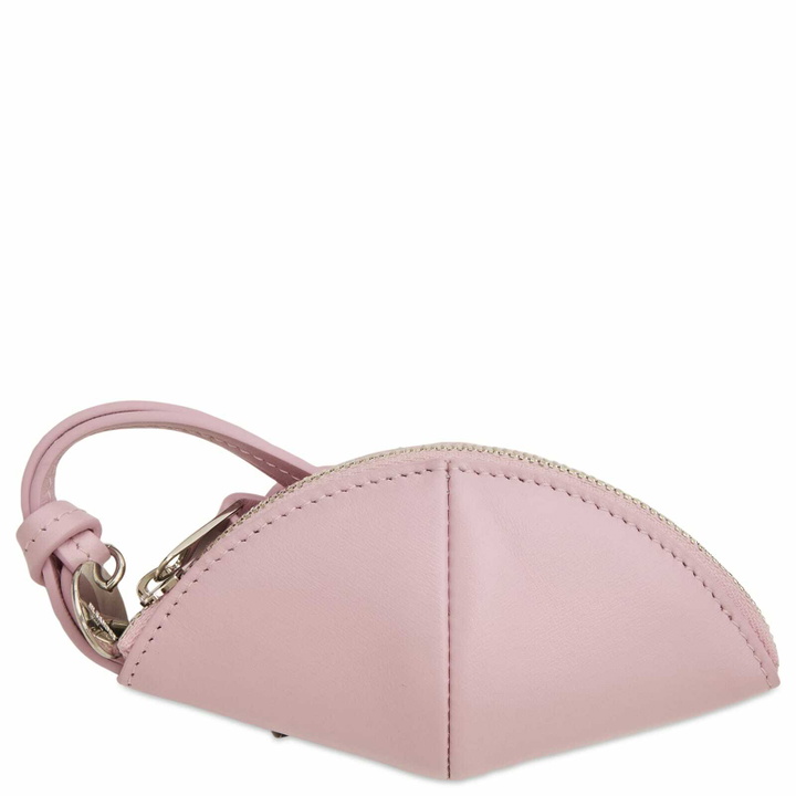 Photo: Jil Sander Women's Small Curve Pouch in Neon Rose 