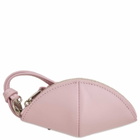 Jil Sander Women's Small Curve Pouch in Neon Rose 