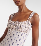 Montce Cynthia floral ruffled swimsuit