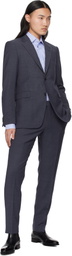 Tiger of Sweden Navy & Gray Justin Blazer