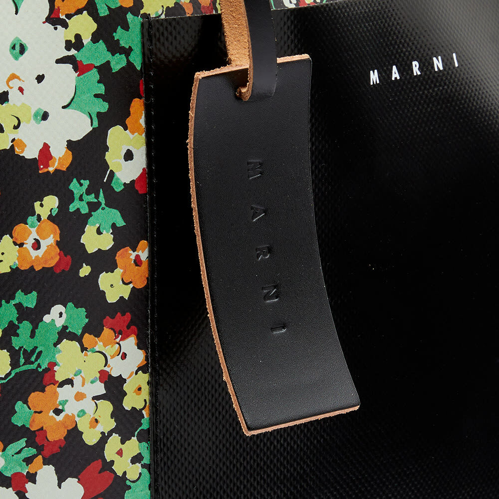 Marni Women Two-Tone Fabric Medium Shopping Bag