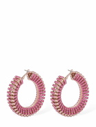 MAGDA BUTRYM - Crystal Hoop Earrings