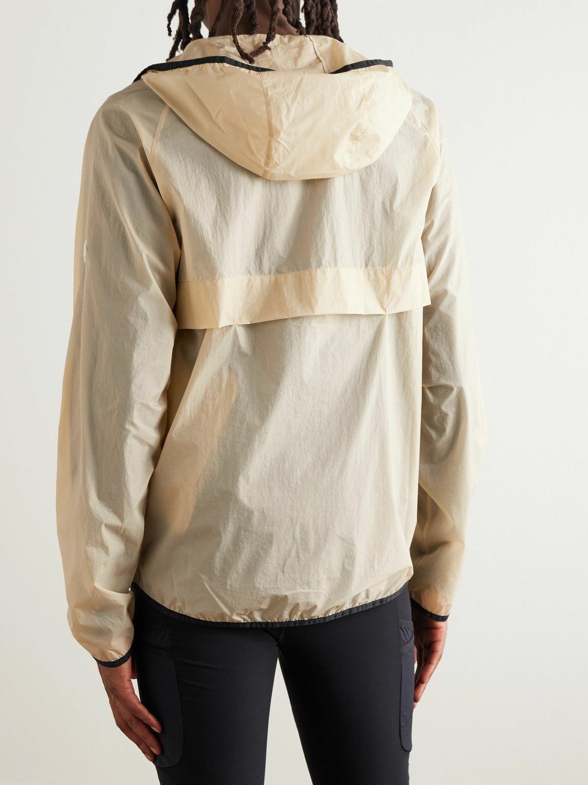 DISTRICT VISION - Milli Ultralight Ripstop Hooded Jacket - White