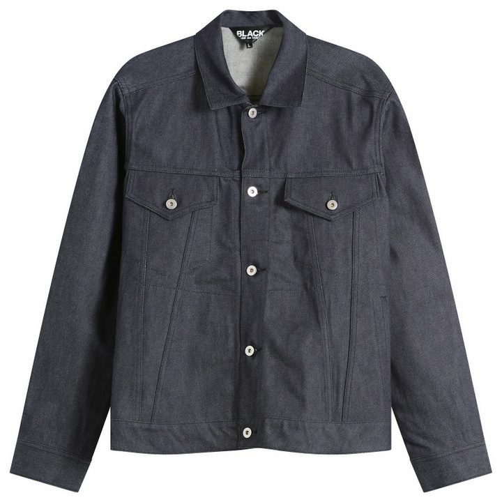 Photo: Comme des Garçons Black Men's Denim Jacket in Indigo