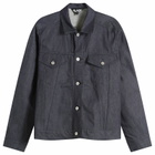 Comme des Garçons Black Men's Denim Jacket in Indigo