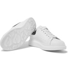 Alexander McQueen - Larry Exaggerated-Sole Leather Sneakers - Men - White