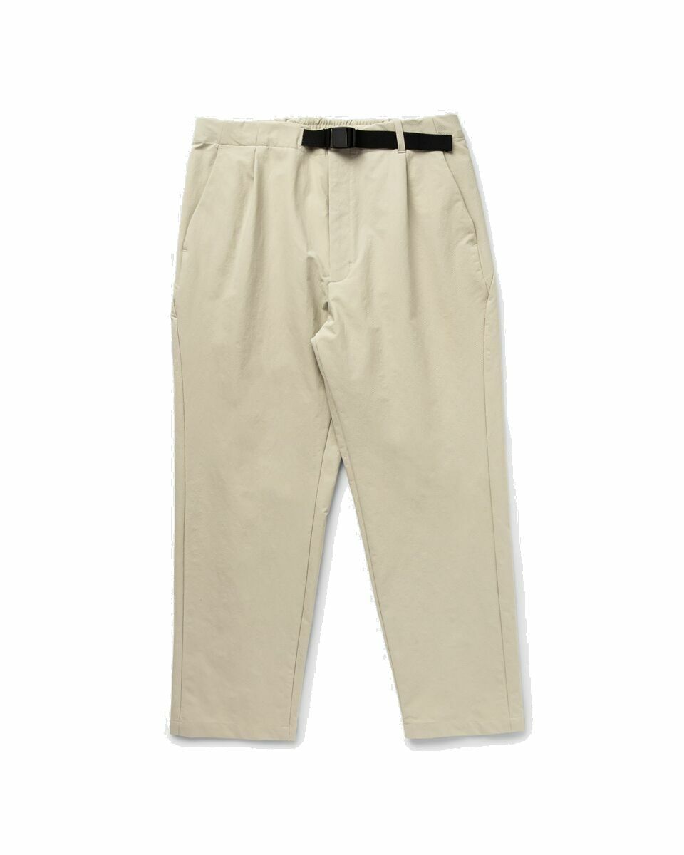 Photo: Goldwin One Tuck Tapered Ankle Pants Beige - Mens - Casual Pants