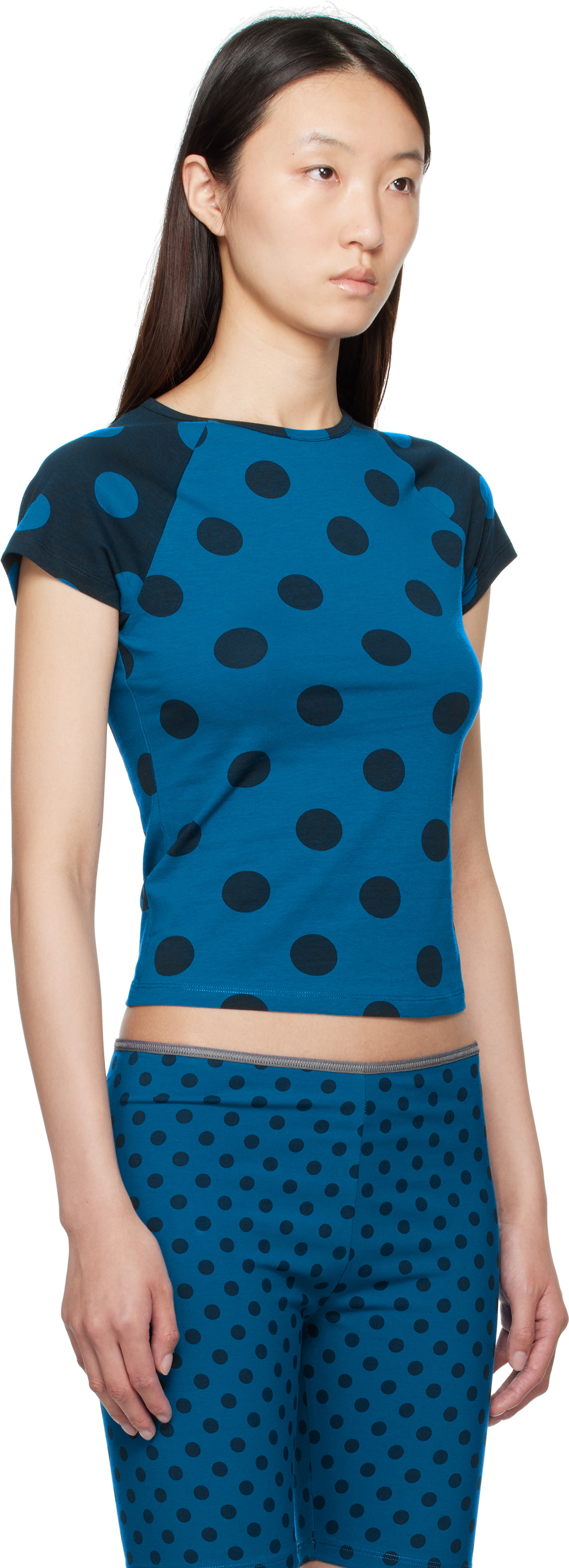 Paloma Wool Blue & Navy Nadine T-shirt Paloma Wool