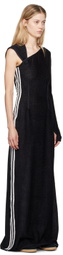 Y-3 Black Warp Maxi Dress