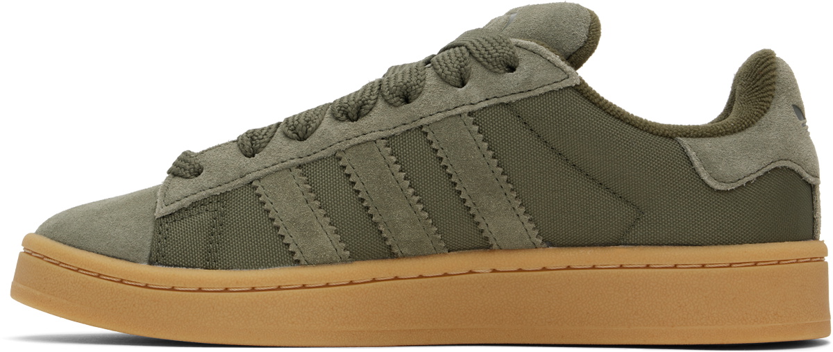 adidas gazelle silver green womens adidas Campus 00s Shoes - Men's - Earth Strata / Cloud White / Gum main image 1