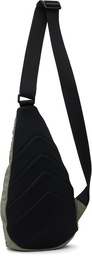 Moncler Grenoble Khaki Water-Repellent Crossbody Backpack