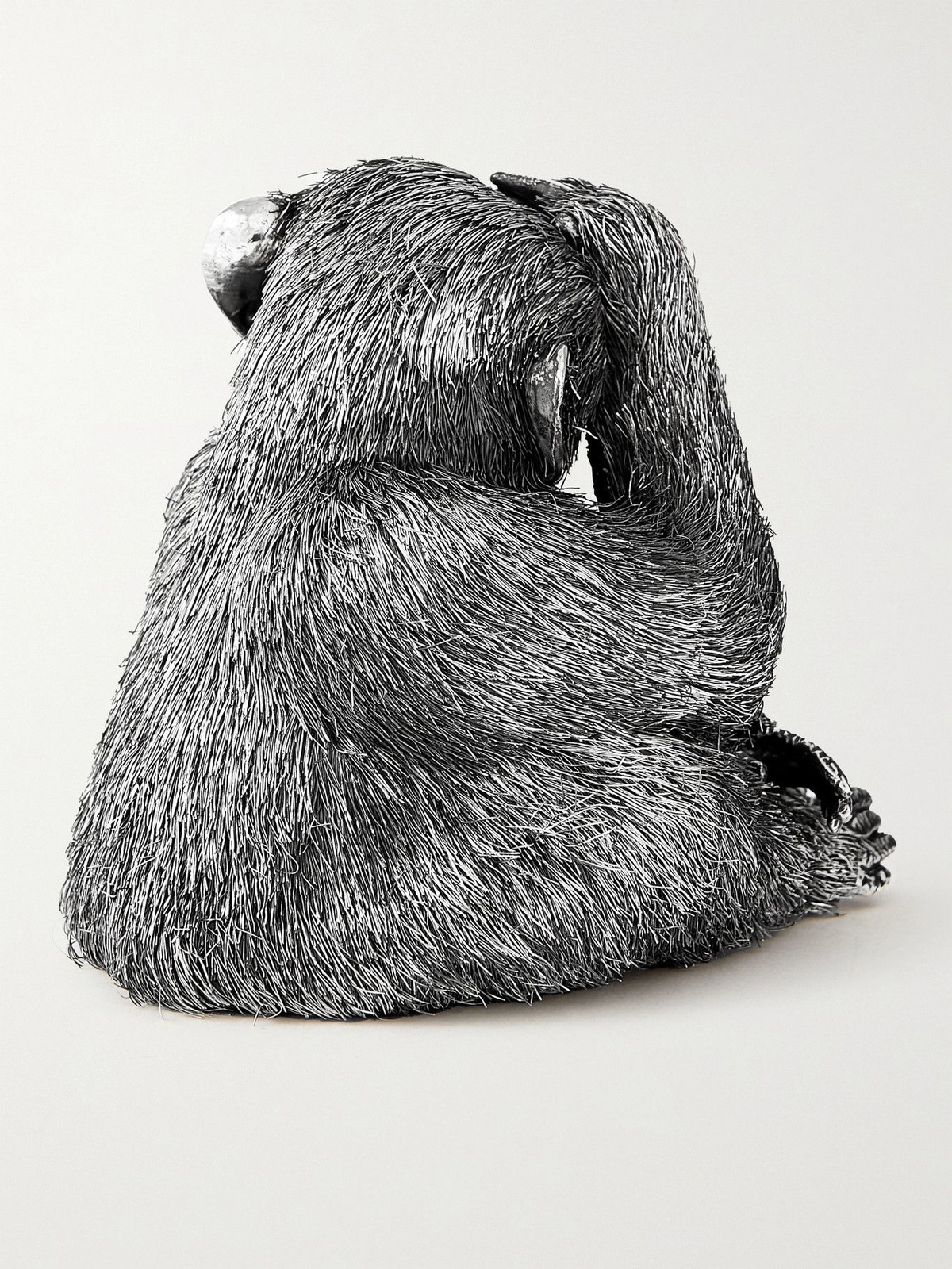 BUCCELLATI - See-No-Evil Monkey Silver Ornament