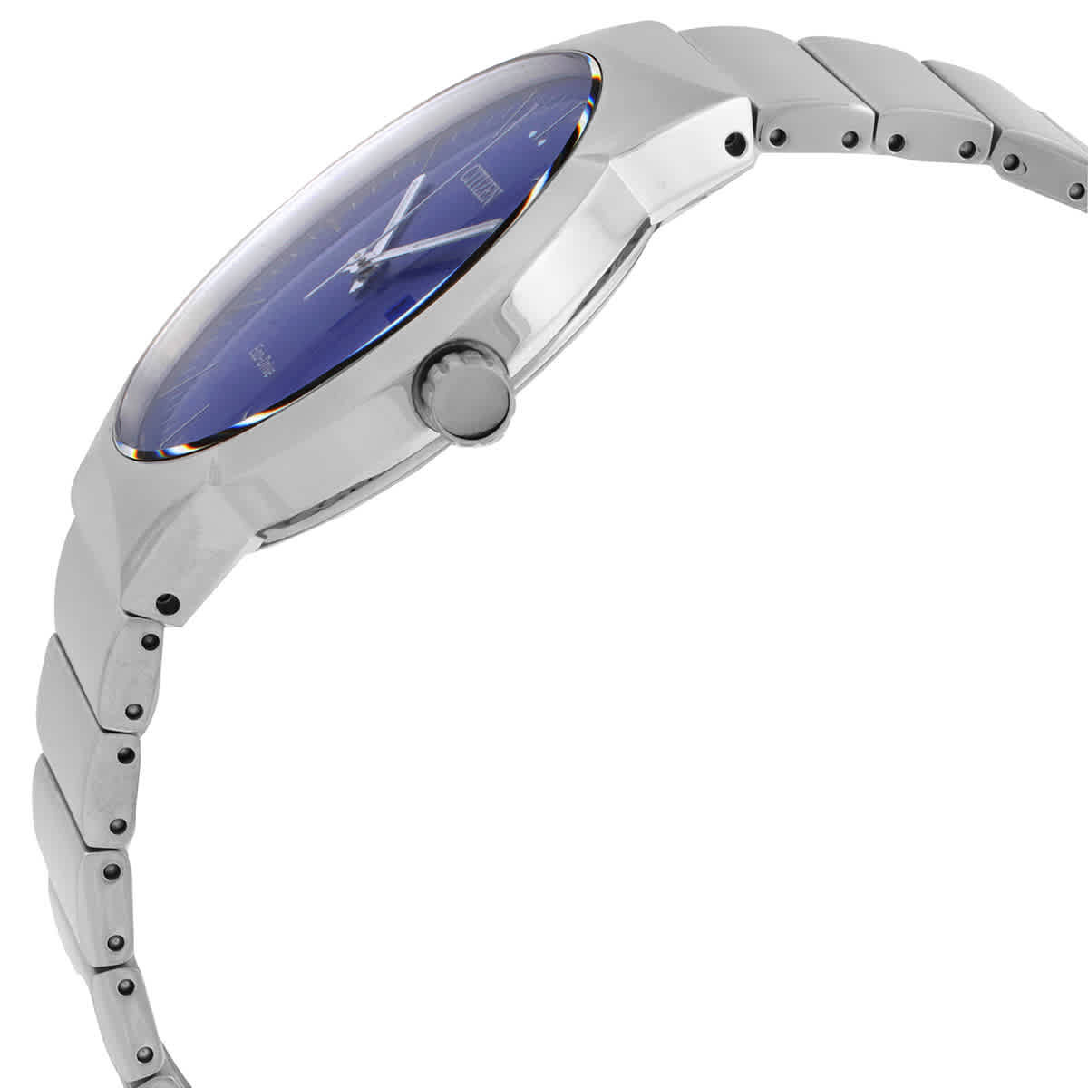 Citizen Axiom Eco-Drive Blue Dial Unisex Watch BM7580-51L