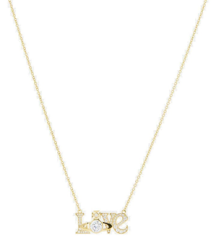 Photo: Vivienne Westwood Roderica crystal-embellished necklace
