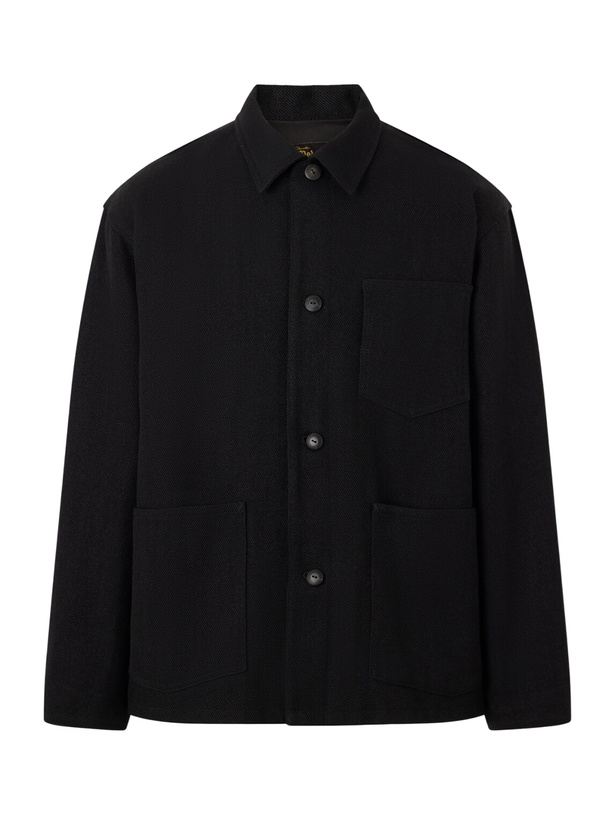 Photo: Visvim - Baker Textured Wool and Linen-Blend Jacket - Black