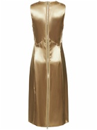 BOTTEGA VENETA - Shine Viscose Midi Dress